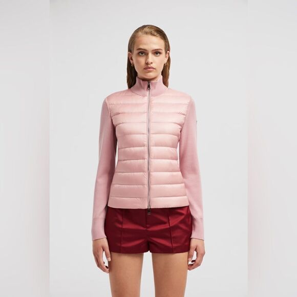 Moncler PADDED WOOL CARDIGAN - Picture 3 of 4